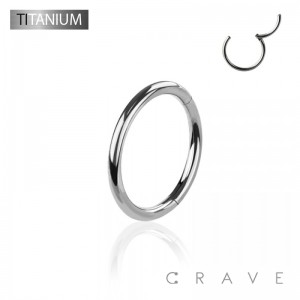 IMPLANT GRADE TITANIUM HINGED SEGMENT RING