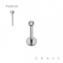 PRESS FIT LOOK THREADLESS PUSH-IN 316L SURGICAL STEEL LABRET SET