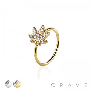 CRISS CROSS FAKE HOOP NOSE RING CROSS OVER NOSE LIP RING 316L SURGICAL STEEL