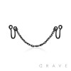 FAUX NOSE CHAIN 316L SURGICAL STEEL