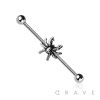 SPIDER 316L SURGICAL STEEL INDUSTRIAL BARBELL