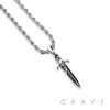 SHORT SWORD FASHION PENDANT NECKLACE