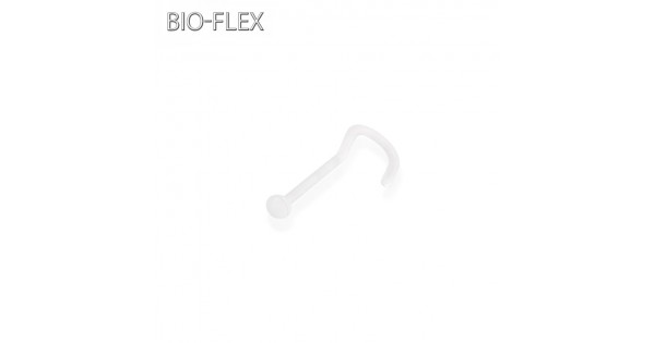 BIO-FLEX NOSE FISH HOOK WITH ACRYLIC BALL -Wholesale Body Jewelry ...