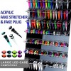 ASSORTED ACRYLIC FAKE STRETCHER AND FAKE PLUG PANEL