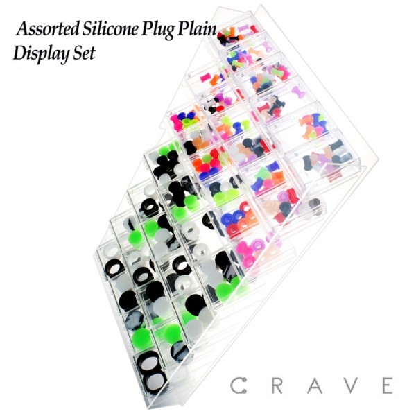 ASSORTED SILICONE PLUGS FOR MIX & MATCH PANEL